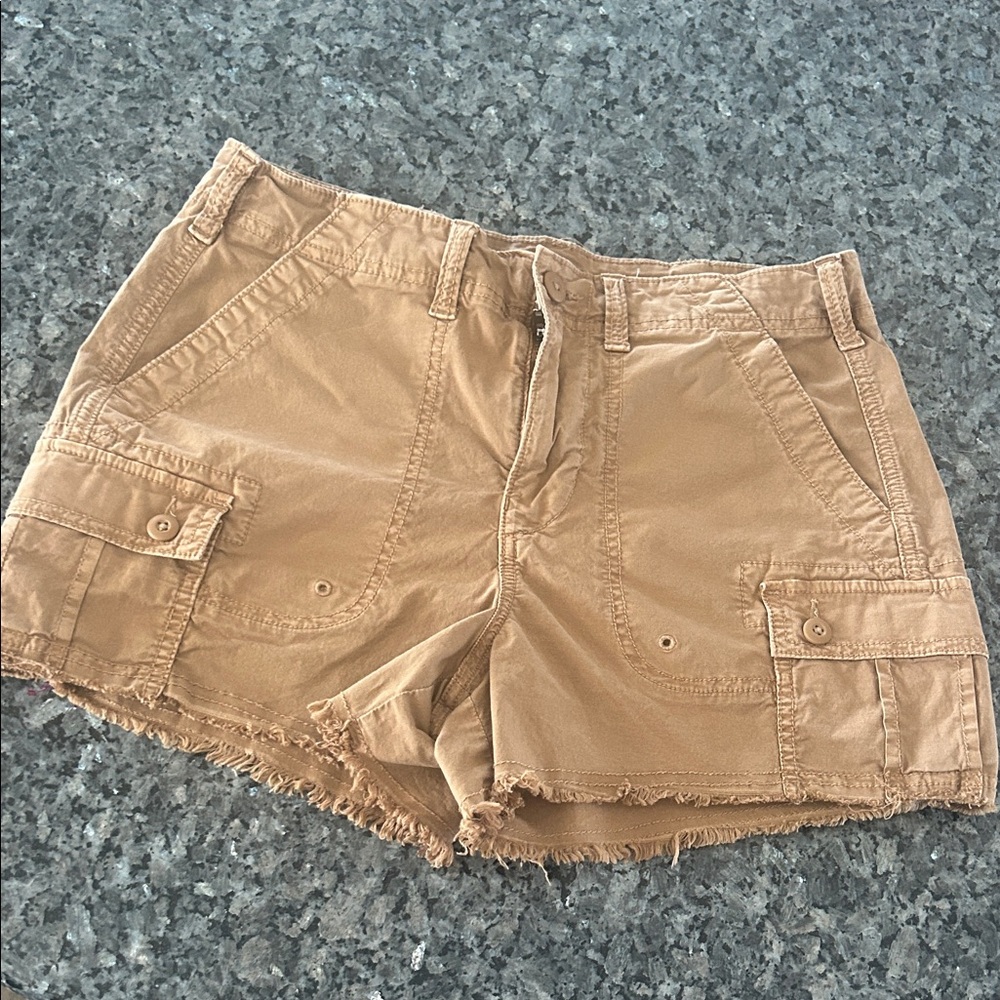American Eagle Outfitters Light Brown Cargo Shorts